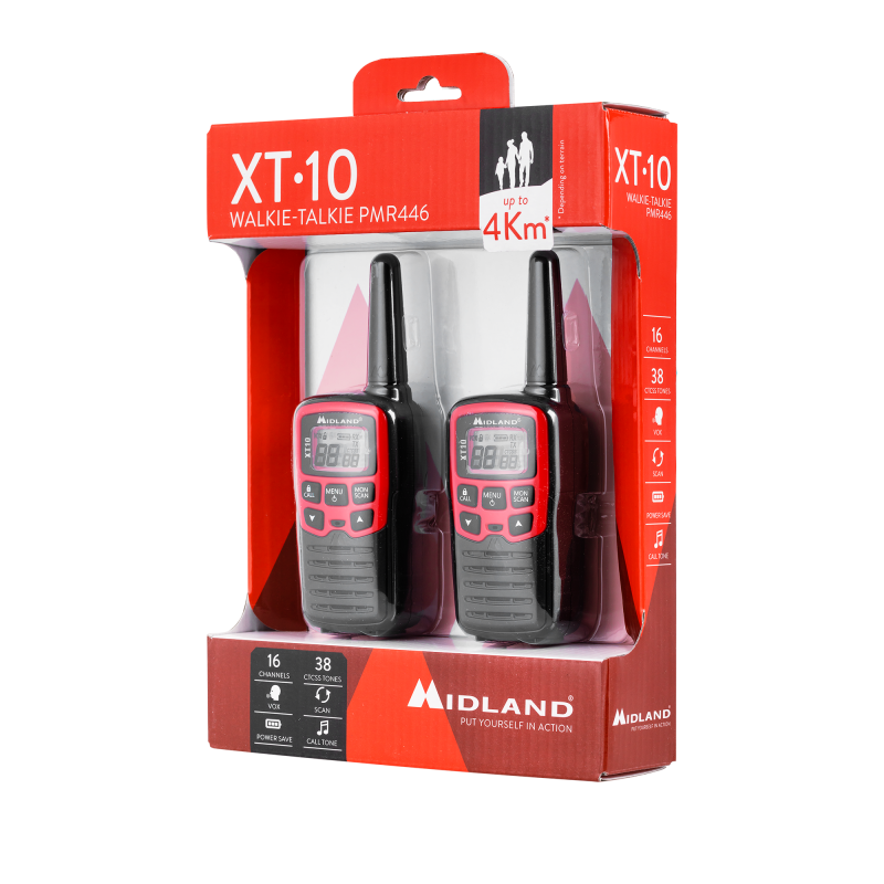 Radiotelefony ręczne PMR MIDLAND XT10