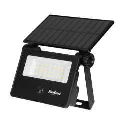 Reflektor solarny z czujnkiem zmierzchu i ruchu