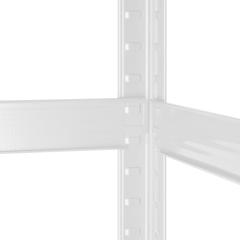 Regał metalowy magazynowy 180x90x40 biały Rebel