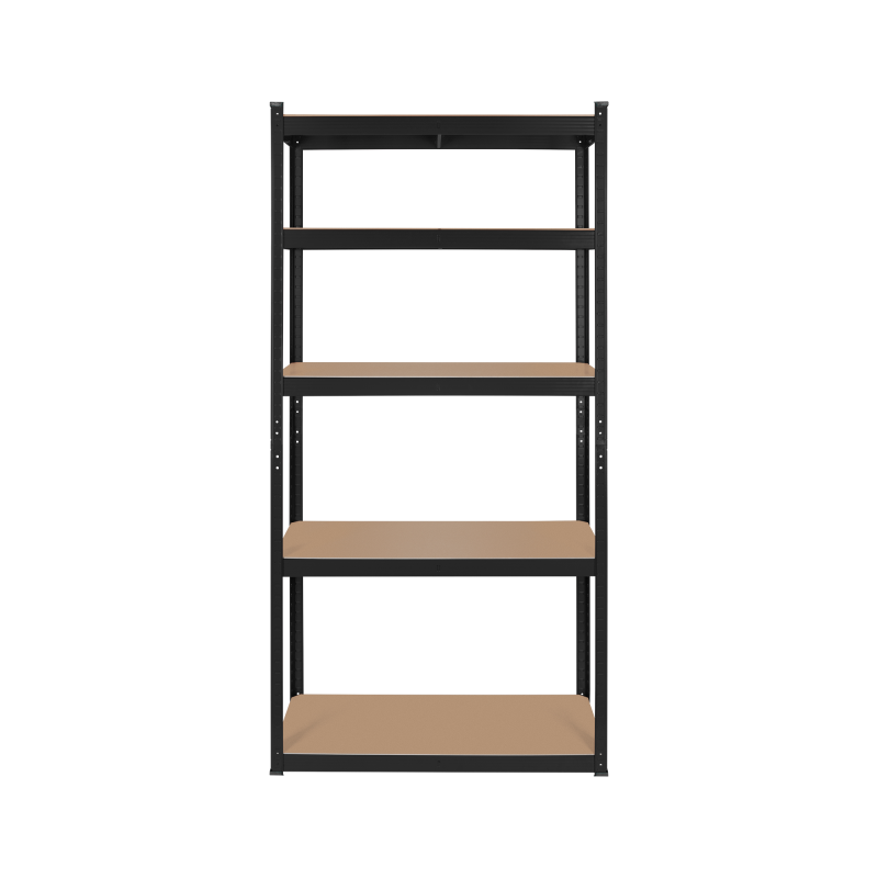 Regał metalowy magazynowy 180x90x40 czarny Rebel