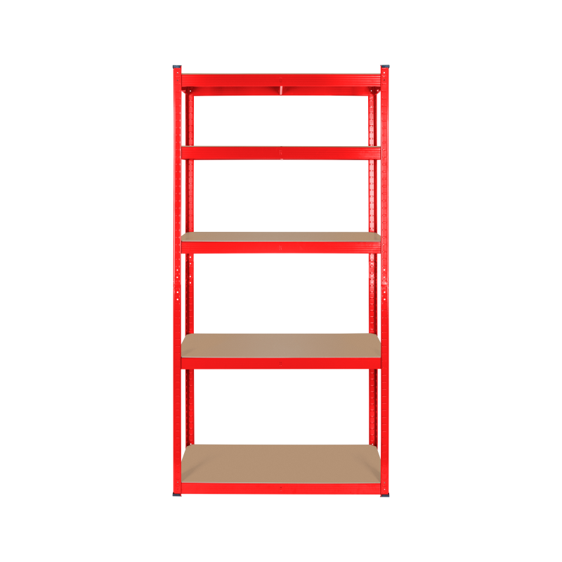 Regał metalowy magazynowy 180x90x40 czerwony Rebel