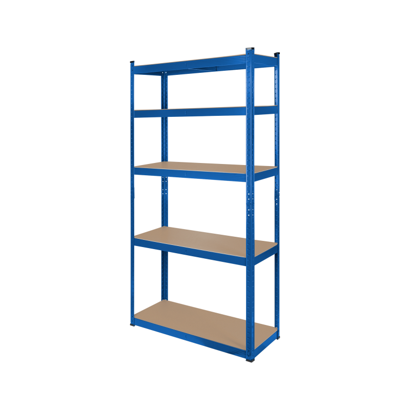 Regał metalowy magazynowy 180x90x40 niebieski Rebel