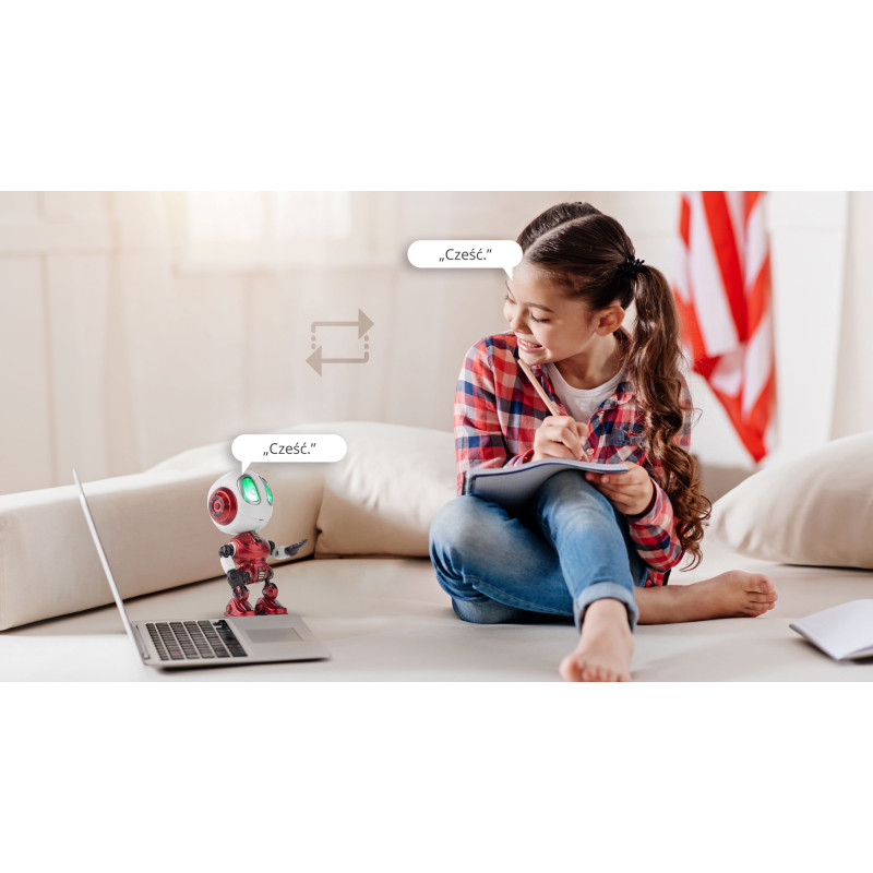 Robot REBEL VOICE BLUE