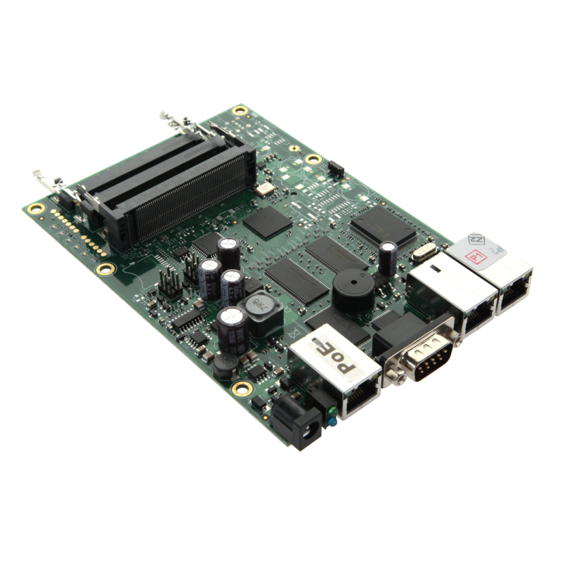 Router Board RB433/ CPU 300MHz/ 64MB RAM/ 3x LAN/ 3x mPCI/ Router OS L4