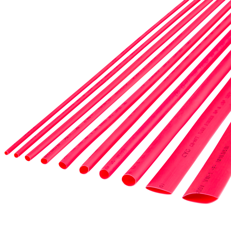 Rurka termokurczliwa 1,5 mm-1 m czerwona Rebel