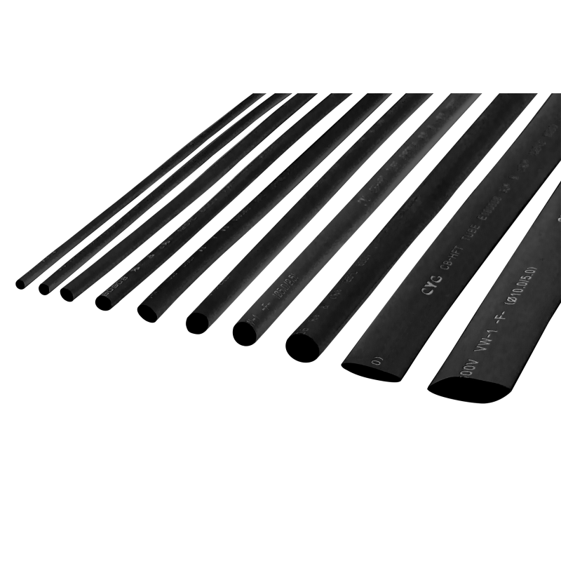 Rurki termokurczliwe 1,5mm-1m czarne