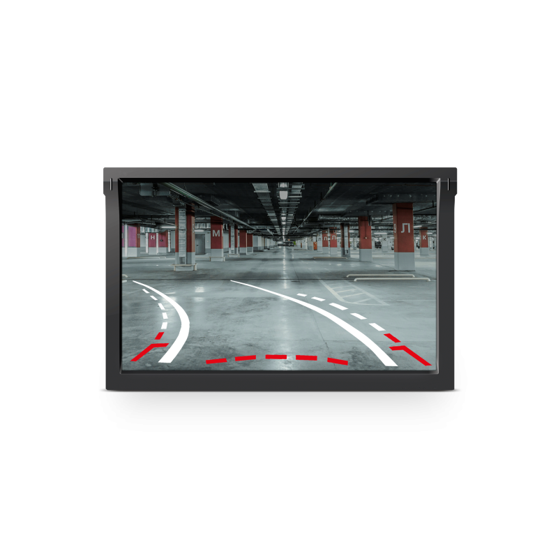 Samochodowa kamera cofania z czujnikiem parkowania w ramce tablicy rejestracyjnej Peiying