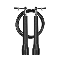 Skakanka bokserska plastikowa z metalowym łożyskiem 300cm regulowana, REBEL ACTIVE