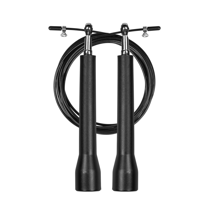 Skakanka bokserska plastikowa z metalowym łożyskiem 300cm regulowana, REBEL ACTIVE