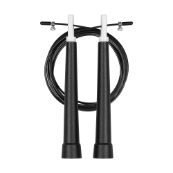 Skakanka bokserska plastikowa z plastikowym łożyskiem 300cm regulowana, REBEL ACTIVE