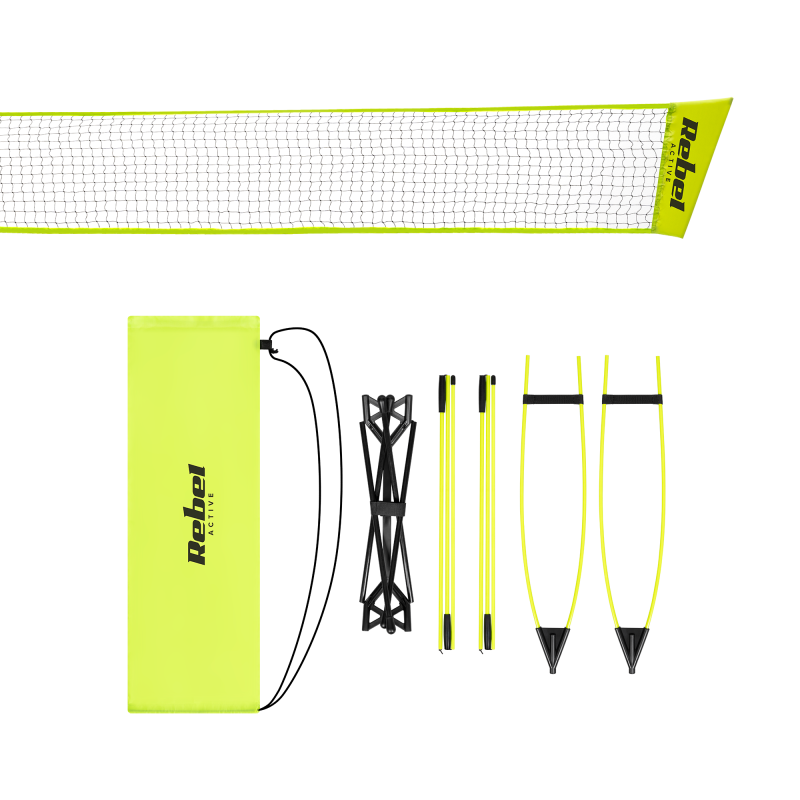 Składana siatka do badmintona i innych sportów Rebel Active