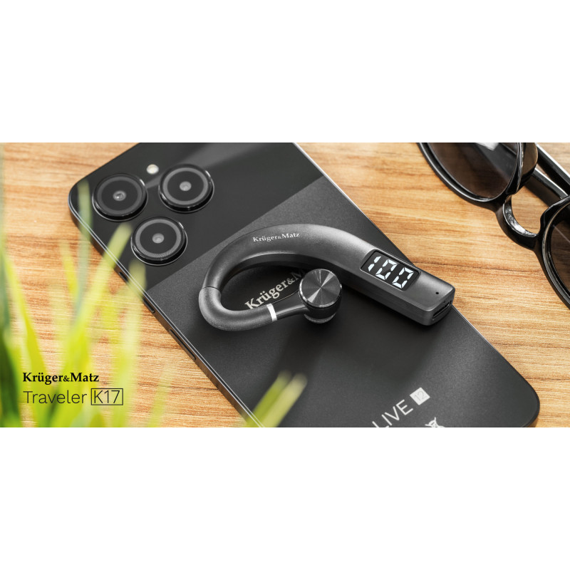 Słuchawka Bluetooth Kruger&Matz Traveler K17