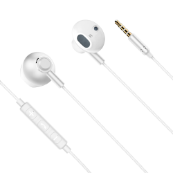 Słuchawki douszne z mikrofonem Kruger&Matz B2 białe