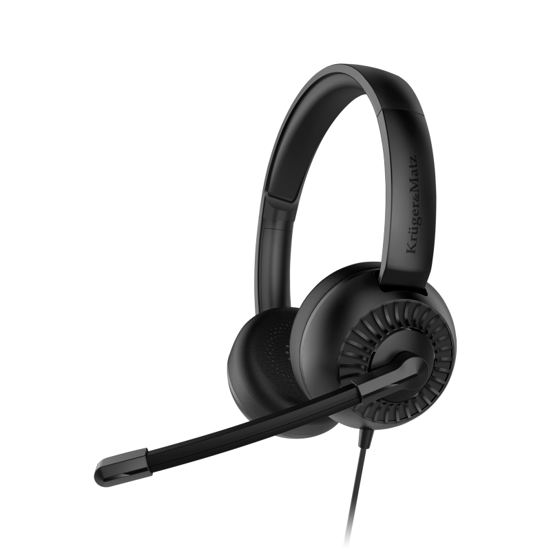 Słuchawki z mikrofonem do komputera ( jack 3,5mm ) Kruger&Matz P3