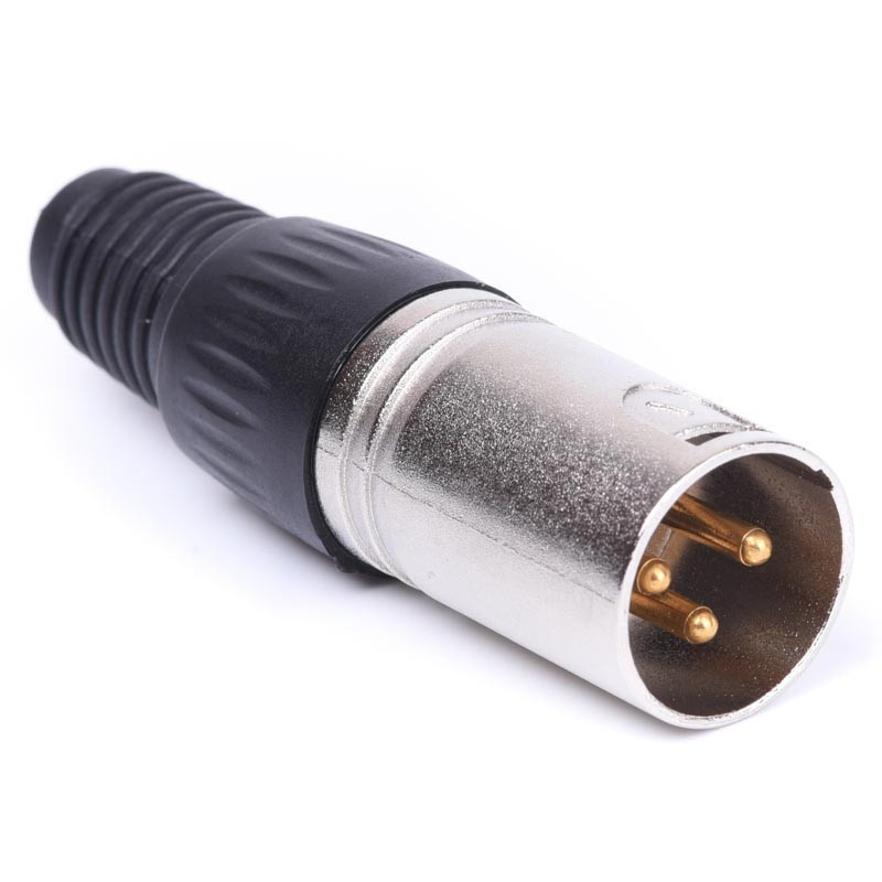 WTYK XLR 3-PIN ZŁOTE PINY