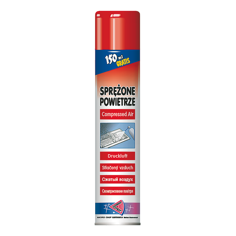 Sprężone powietrze 800ml.-palne MICROCHIP ART.016