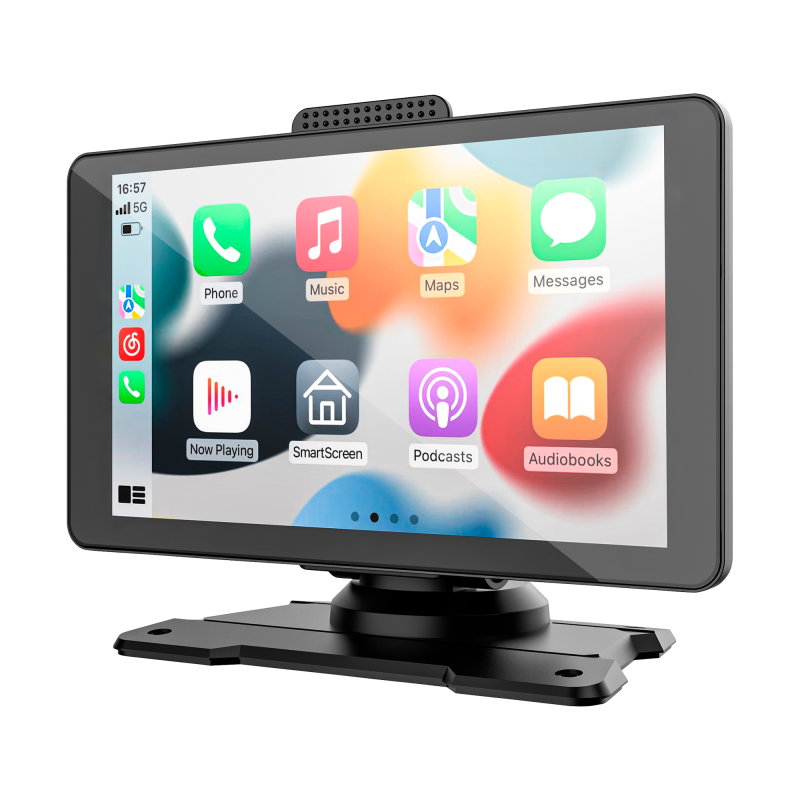 Stacja multimedialna 7" Android Auto Apple Carplay z kamerą cofania Kruger&Matz