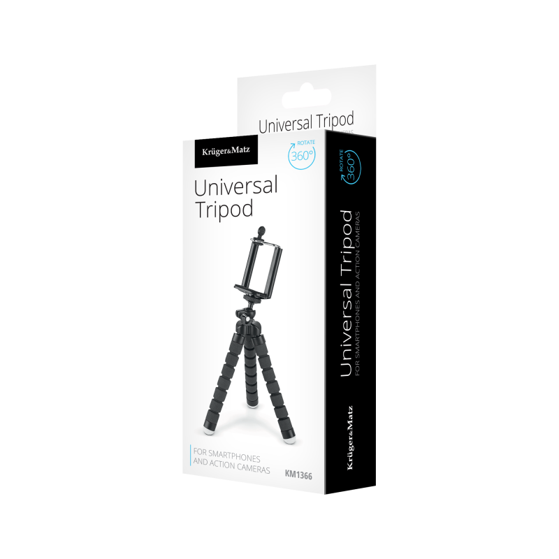 Statyw do telefonu / kamery Kruger&Matz czarny