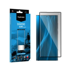 Szkło ochronne MyScreen DIAMOND GLASS edge3D czarne Samsung Galaxy S22 Ultra