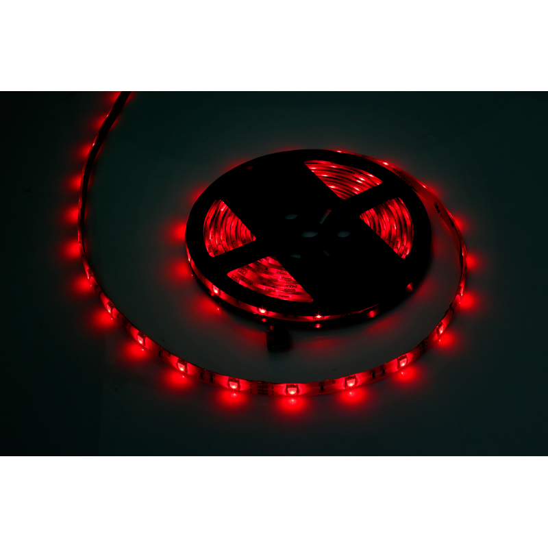 Sznur diodowy 5m Rebel RGB(150x5050 SMD), wodoodporny -- białe PCB