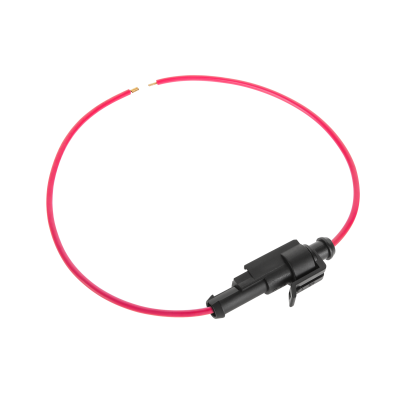 Szybkozłączka samochodowa z kablem czer.