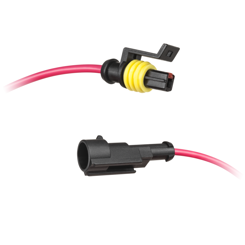 Szybkozłączka samochodowa z kablem czer.