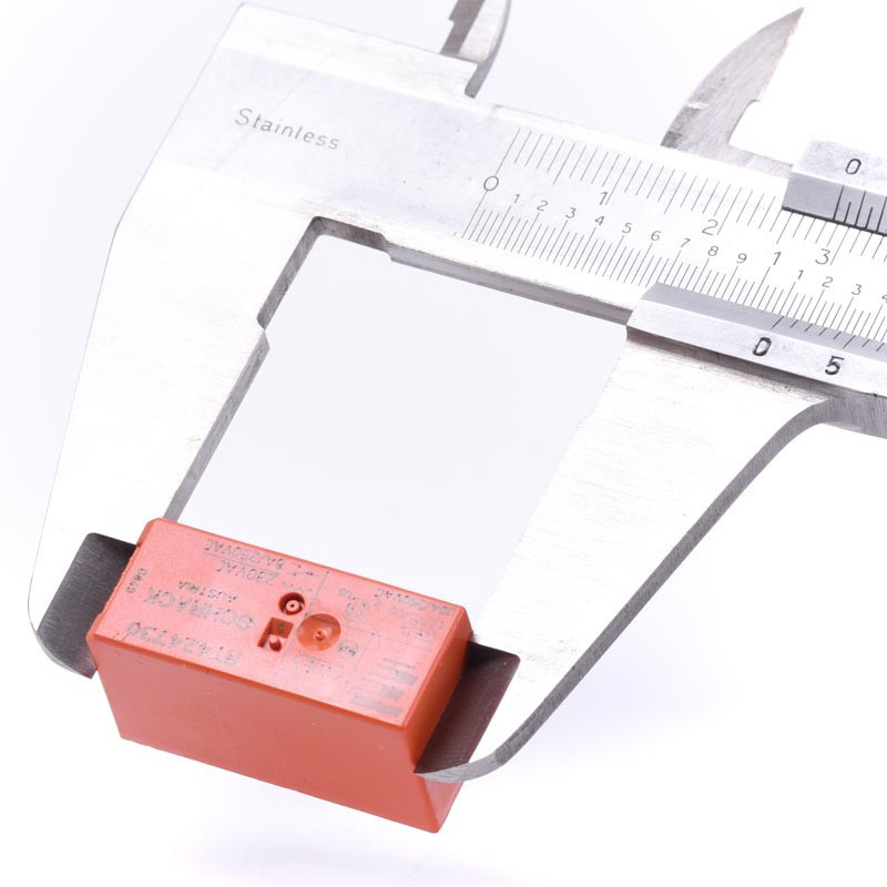 PRZEKAŹNIK 230V 2x8A SCHRACK POMARAŃCZOWY