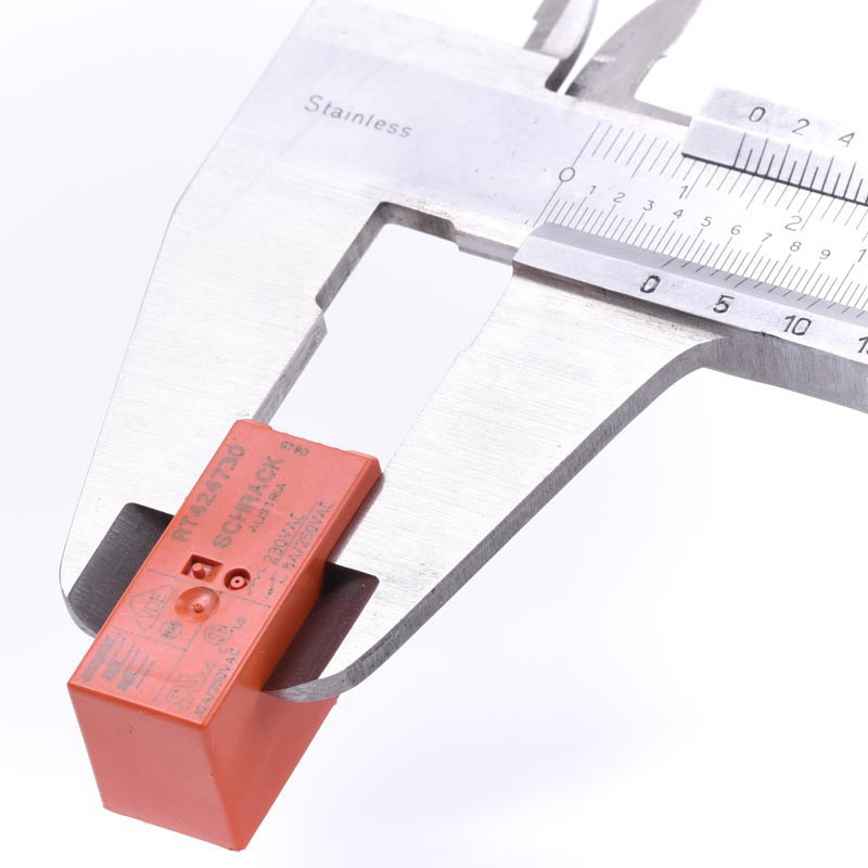 PRZEKAŹNIK 230V 2x8A SCHRACK POMARAŃCZOWY