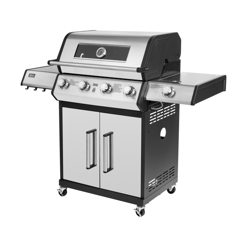 Teesa BBQ 5006 MASTER grill gazowy - 5 palników- miejsce na butlę