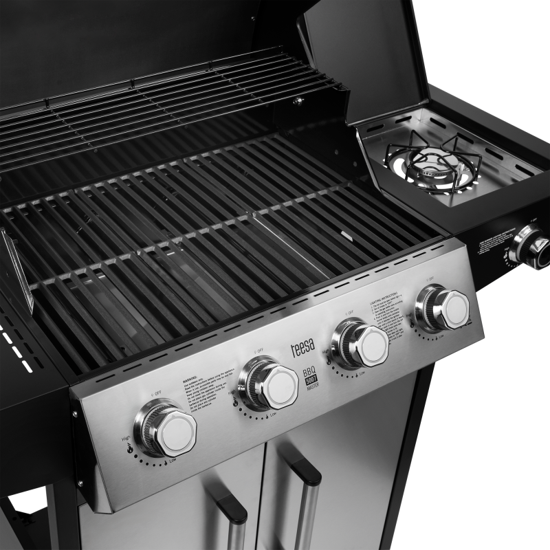 Teesa BBQ 5007 MASTER grill gazowy - 5 palników- miejsce na butlę