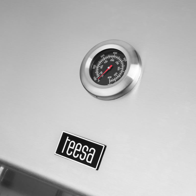 Teesa BBQ 5007 MASTER grill gazowy - 5 palników- miejsce na butlę