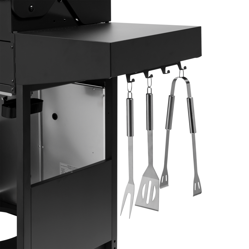 Teesa BBQ 5007 MASTER grill gazowy - 5 palników- miejsce na butlę