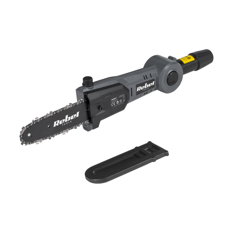 Teleskopowe nożyce akumulatorowe + piła 2w1 Rebel