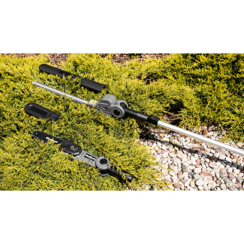 Teleskopowe nożyce akumulatorowe + piła 2w1 Rebel