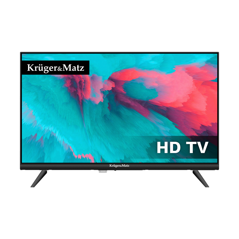 Telewizor Kruger&Matz 24" HD DVB-T2 H.265 HEVC 230/12V