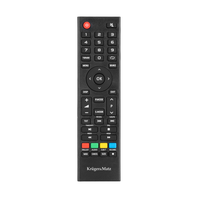 Telewizor Kruger&Matz 24" HD DVB-T2 H.265 HEVC 230/12V
