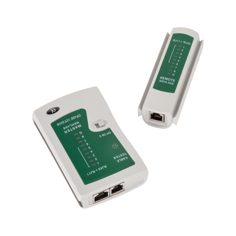 Tester kabli RJ45, RJ11, RJ12