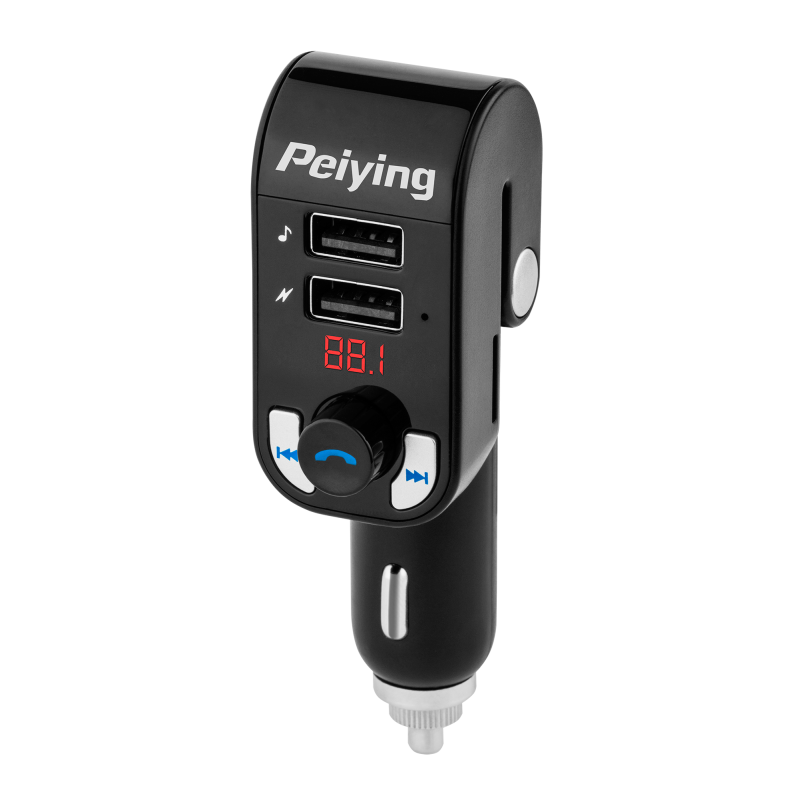 Transmiter samochodowy z funkcją bluetooth (2 gniazda USB)