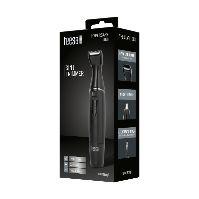Trymer 3w1 do pielęgnacji osobistej HYPER CARE T100