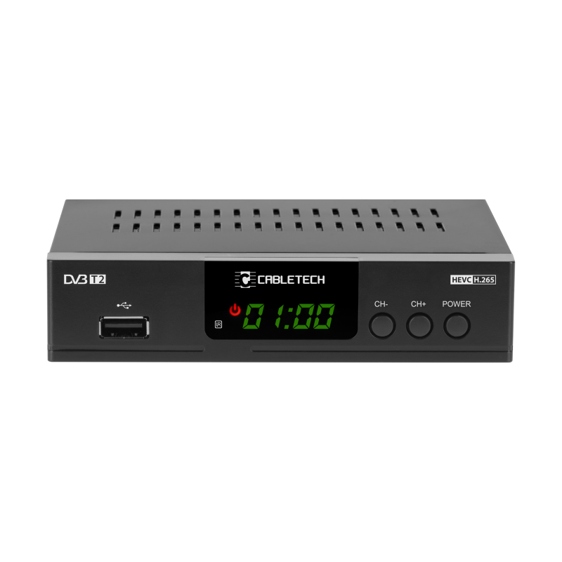 Tuner DVB-T2 H.265 HEVC Cabletech