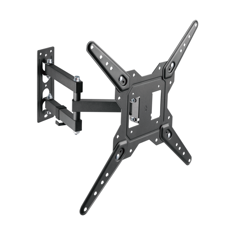 Uchwyt do ściany Kruger&Matz do LED TV 23-55 cali czarny (regulacja w pionie i w poziomie)