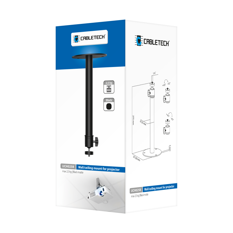 Uchwyt do ściany/sufitu do projektora