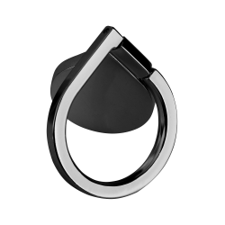 Uchwyt uniwersalny typu pierścień do telefonu czarny