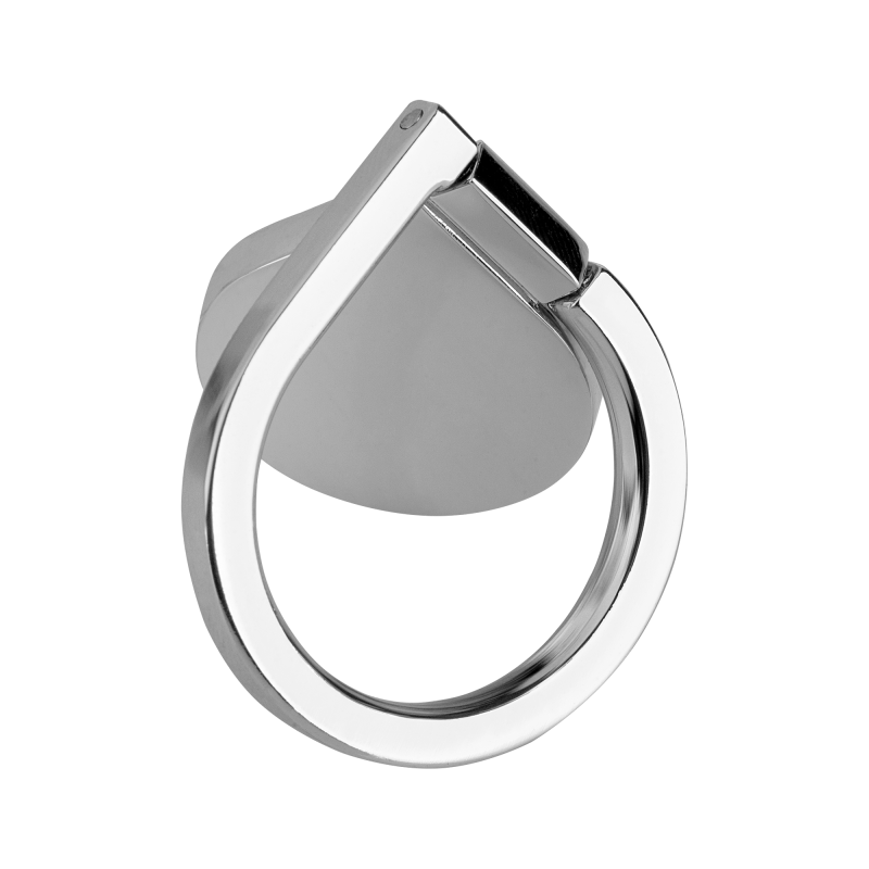 Uchwyt uniwersalny typu pierścień do telefonu srebrny