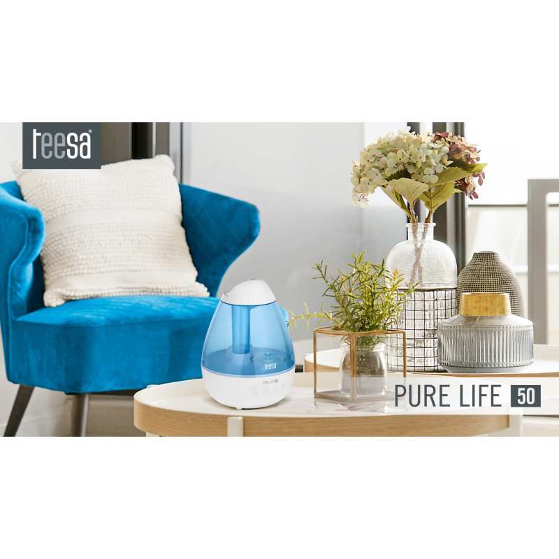 Ultradźwiękowy nawilżacz powietrza TEESA PURE LIFE 50