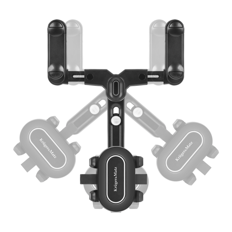Uniwersalny uchwyt do telefonu Kruger&Matz KM1372 mocowany na lusterko