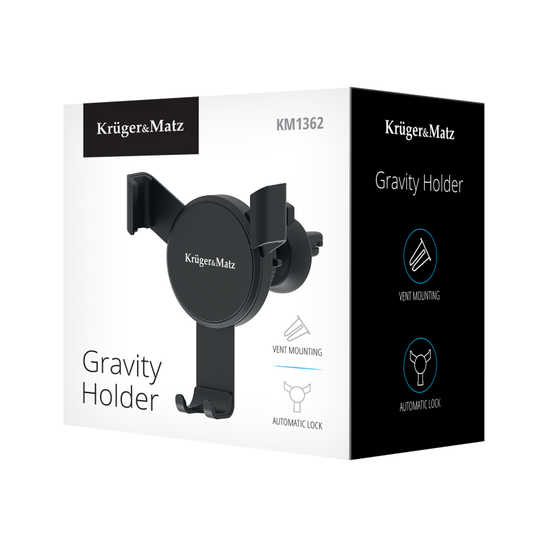 Uniwersalny uchwyt grawitacyjny do kratki Kruger&Matz KM1362
