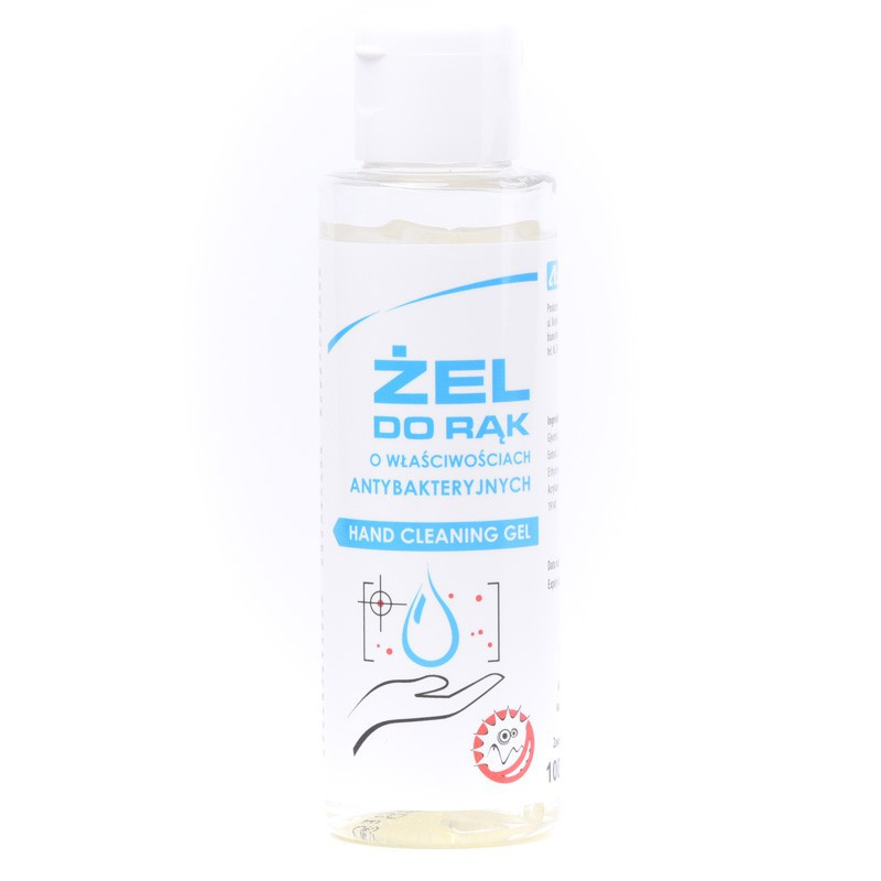 ŻEL DO RĄK 100ml O WŁAŚCIWOŚCIACH ANTYBAKTERYJNYCH