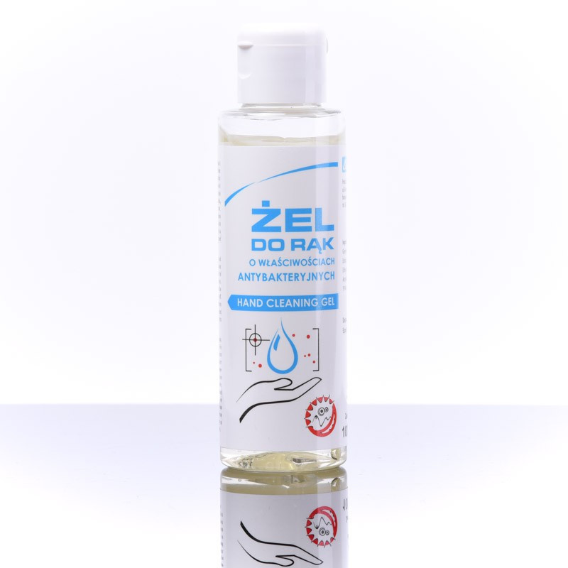 ŻEL DO RĄK 100ml O WŁAŚCIWOŚCIACH ANTYBAKTERYJNYCH