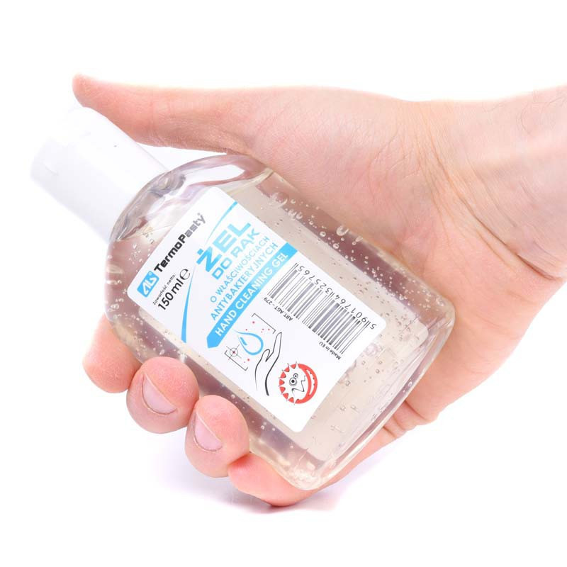 ŻEL DO RĄK 150ml O WŁAŚCIWOŚCIACH BAKTERYJNYCH